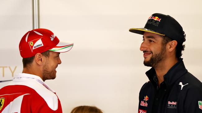 Sebastian Vettel understands why Daniel Ricciardo tried to pass him when he did in Spain.