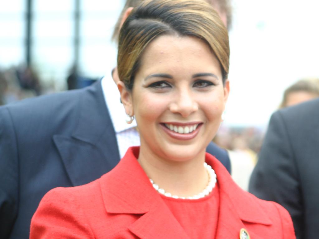 Princess Haya, visiting the Australian Woodlands Empire in 2006, has fled the stifling atmosphere of Dubai’s royal compound.