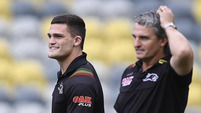 The Lang’s reckon Nathan Cleary is the best player in the world at the moment after his amazing 2020 season. Picture: Getty Images.