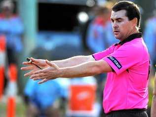 League: Woolgoolga Seahorses Vs Coffs Comets at Woolgoolga. Charity Game. Ref Nathan Grace.Photo: Leigh Jensen / Coffs Coast Advocate. Picture: Leigh Jensen