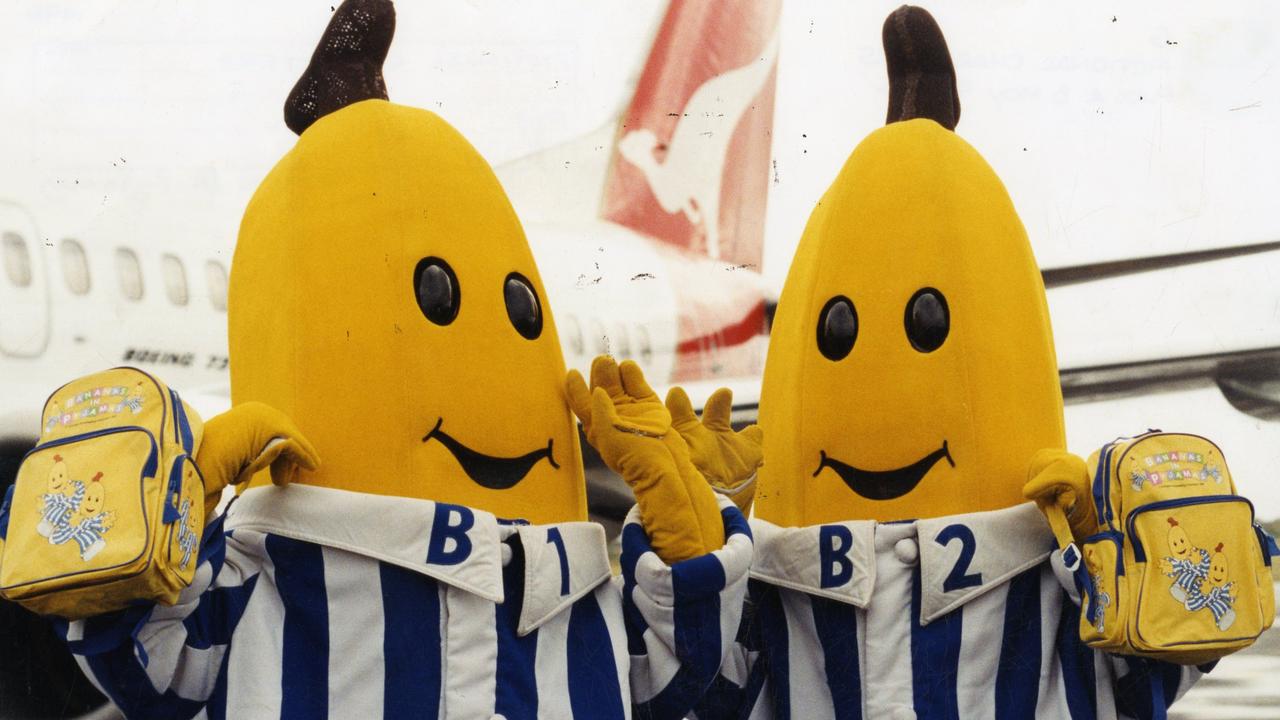 When the TV show Bananas in Pyjamas first aired, it was a live action show featuring actors Kenneth Radley and Nicholas Opolski. Picture: file image