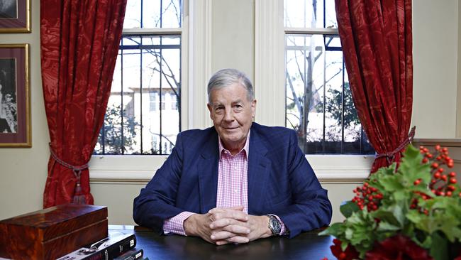 TV titan … David Leckie at his home in Centennial Park. Picture: Adam Yip/The Australian