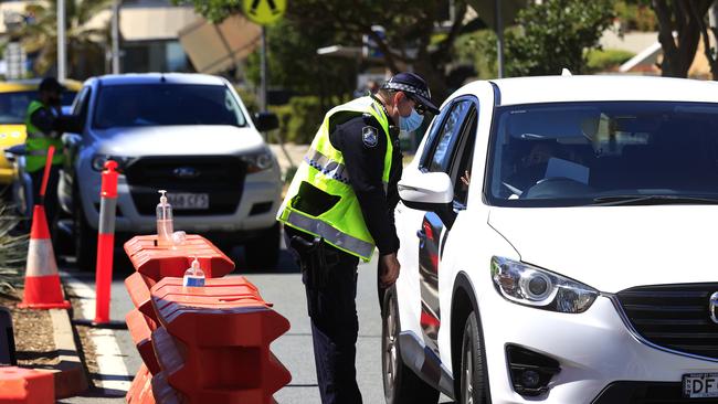 Byron and Tweed has been removed from the Queensland border bubble. Pics Adam Head