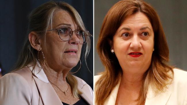 Vicki Blackburn, mother of slain Mackay woman Shandee Blackburn, has hit out at Premier Annastacia Palaszczuk over comments "fobbing off" blame regarding the forensic lab failures.