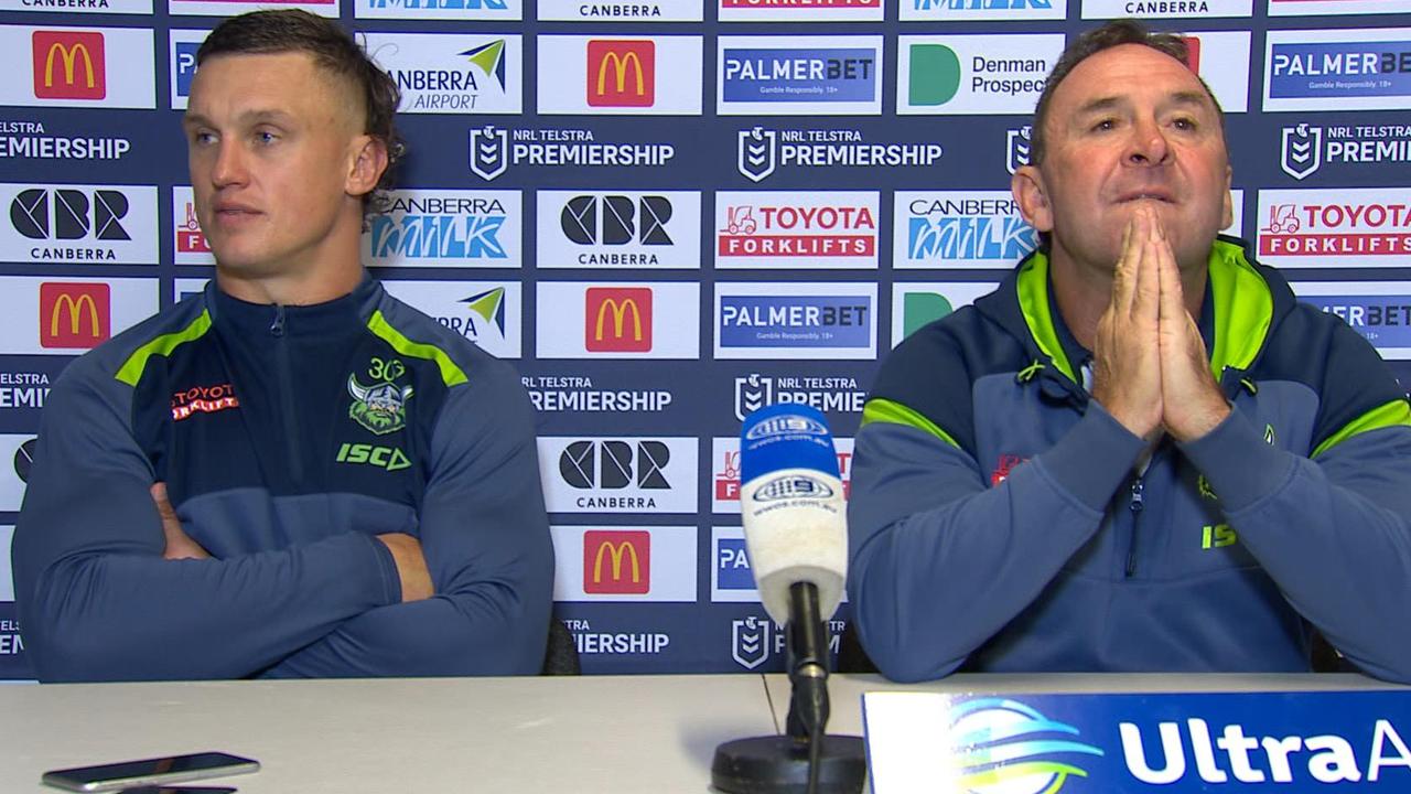 Ricky Stuart was cranky in his press conference.