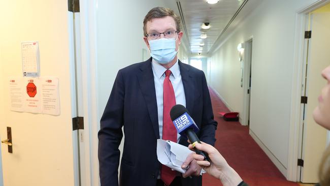 Minister for Defence Personnel, Minister for Veterans' Affairs Andrew Gee in Parliament House in Canberra. Picture: NCA NewsWire