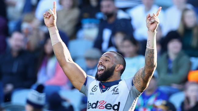 Victory is sweet for Storm superrstar Josh Addo-Carr.