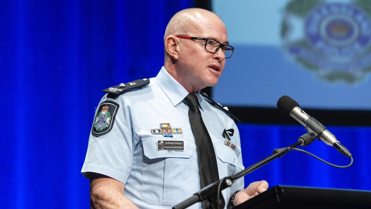 QPS Superintendent Doug McDonald. Picture: Kevin Farmer