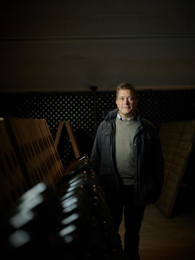 Winemaking director Dan Buckle. Picture: Kristoffer Paulsen