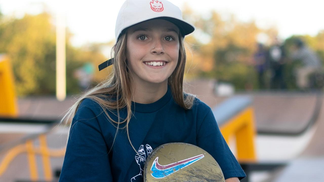 Chloe Covell, 13, had an impressive year of competition in 2022 and is hoping to make the Australian Olympic team for the 2024 Paris Games. Alexandra Dickman