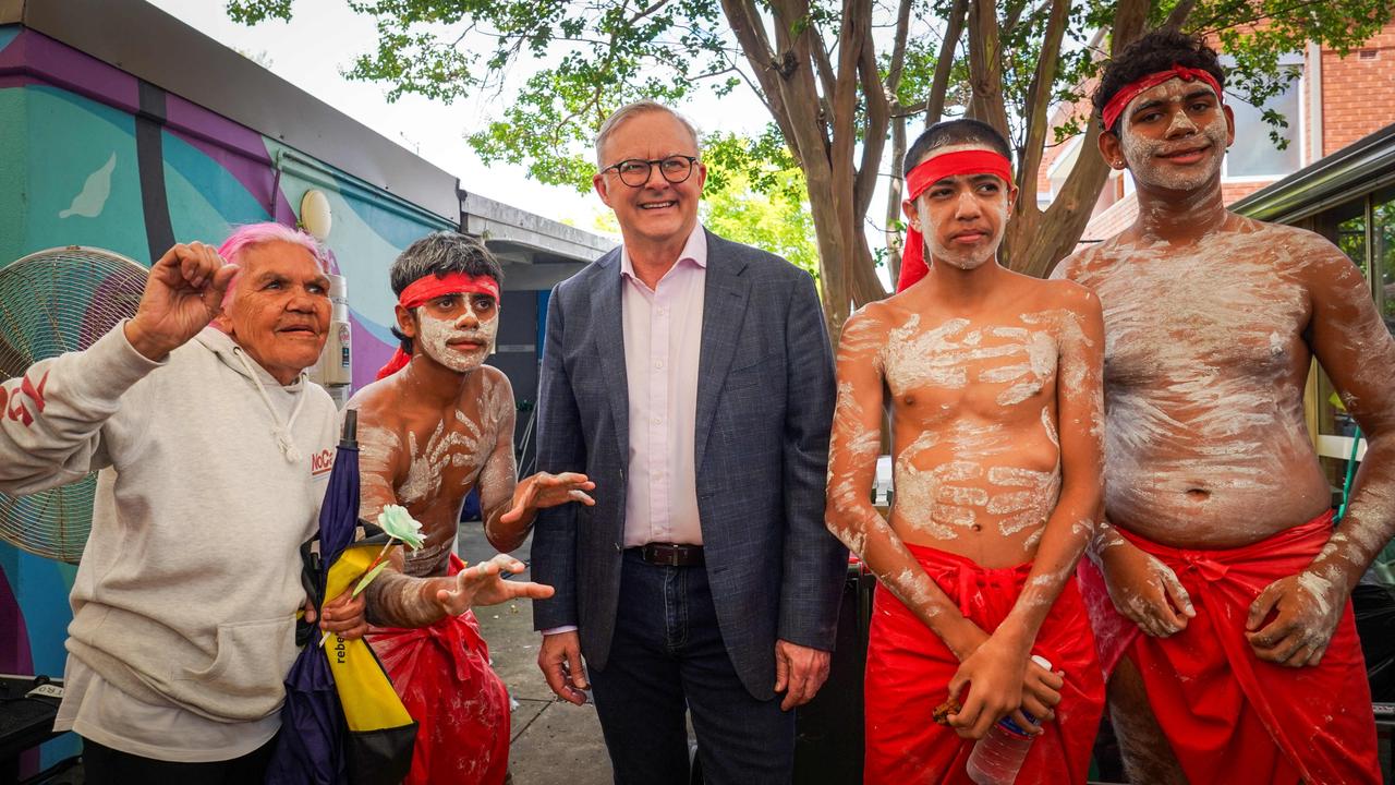 Mr Albanese said the Voice loss was ‘disappointing’ for many First Nations people. Picture: Thomas Parrish/NCA NewsWire.