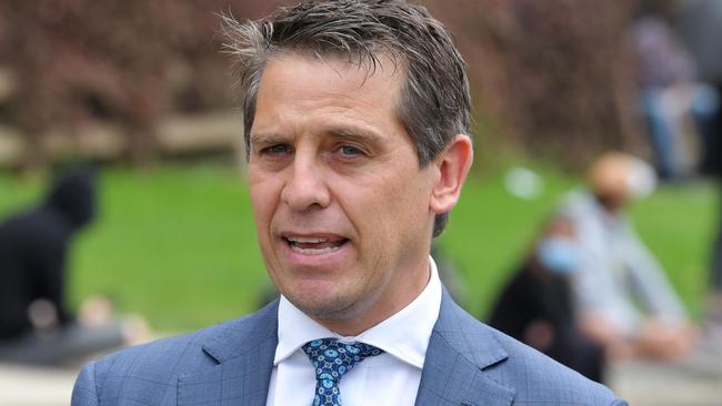 Shadow Minister for Health Ryan Park accused the Liberal National government had neglected NSW’s health system during their 12-year run in power. Picture: NCA NewsWire/ Simon Bullard.