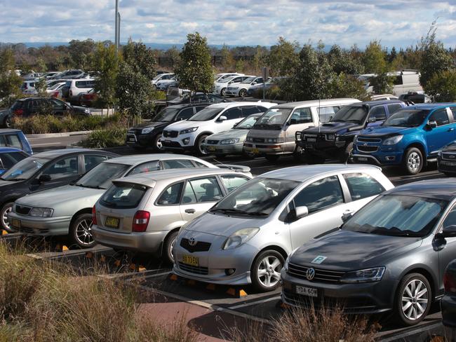 Leppington station carpark is full by 7am.