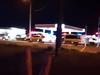 Man killed in servo crash in horror night on roads