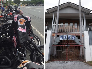 Many bikie clubhouses still remain in club hands.