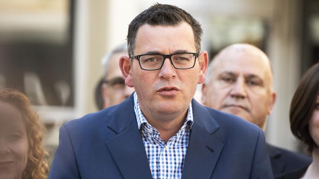 Premier Daniel Andrews has promised Australia’s first royal commission into mental health if Labor is re-elected. Picture: Ellen Smith, AAP Image.