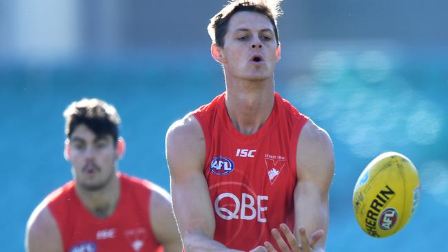 Swan Callum Sinclair has stepped up to fill the void left by injured big man Sam Naismith in 2018.