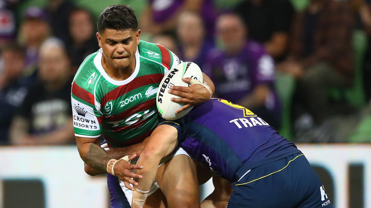 Latrell Mitchell’s work rate was up against the Storm (Photo by Robert Cianflone/Getty Images)