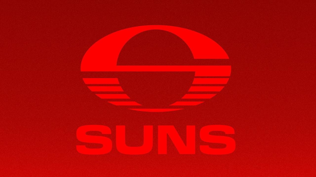 The Gold Coast SUns have revealed their new logo as part of a brand refresh. (Picture courtesy: goldcoastfc.com.au.)