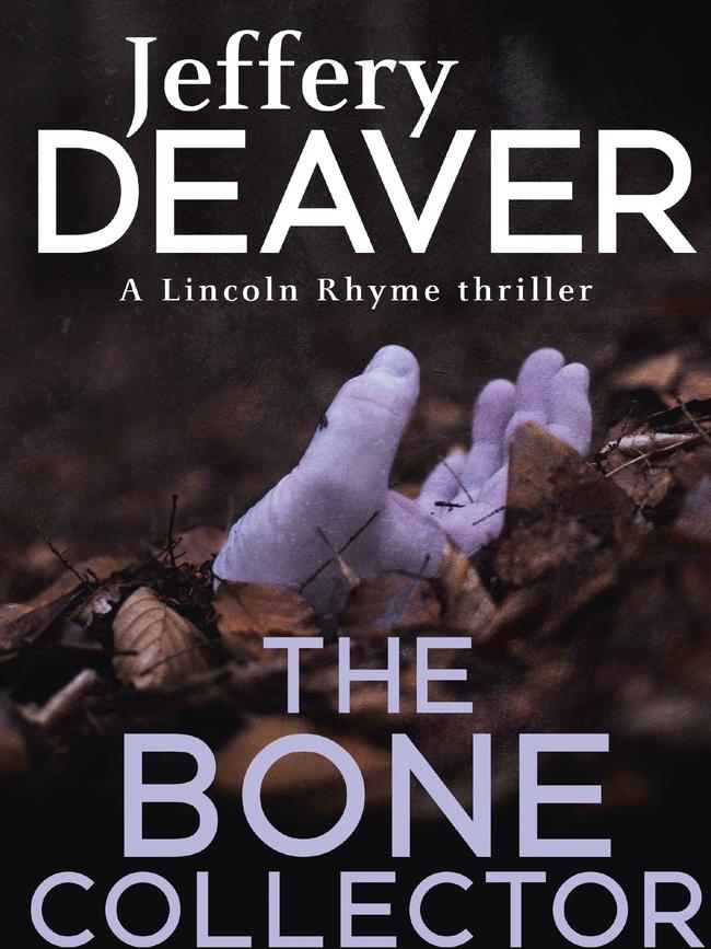 Deaver’s most known for The Bone Collector. Picture: Supplied