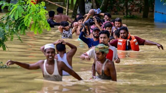 Heavy flooding in Bangladesh killed at least 18 people and stranded 5 ...