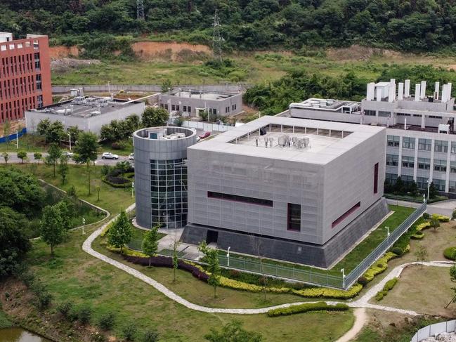 The Wuhan Institute of Virology in Wuhan. Picture: AFP