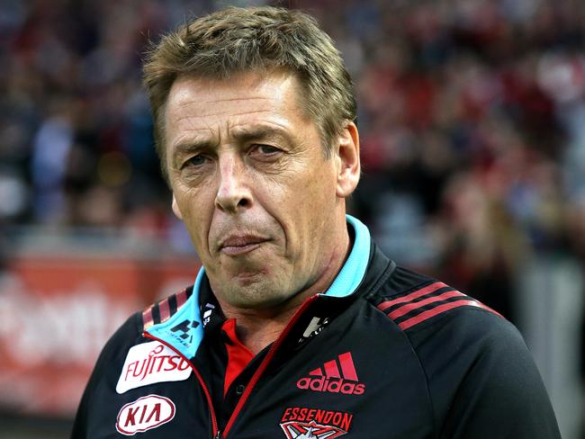 Round 13: Essendon v Melbourne  AFLR1314 Picture : Wayne Ludbey  Mark Thompson
