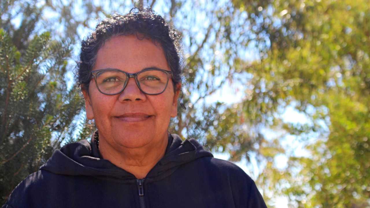 Kayleen Wallace left school in Year 10 because of the racism she faced. Now she is completing her honours degree and has become an Aboriginal health worker. Picture: Marian Faa