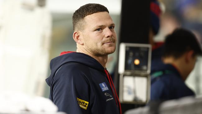 Steven May has been suspended for a week. Picture: Darrian Traynor/Getty Images