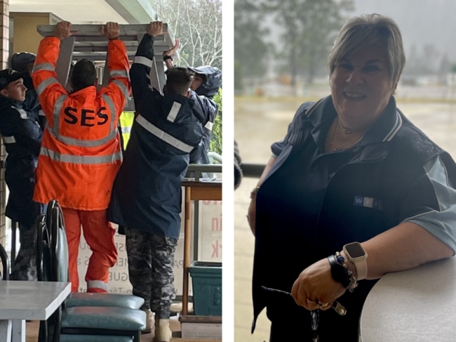 ‘Waiting for the troops’: Wisemans Ferry Bowlo braces for flood