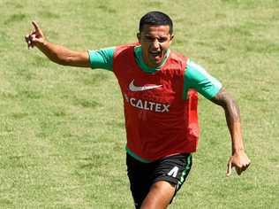 DISAPPOINTING SEND-OFF: Tim Cahill's role was too late at the World Cup. Picture: Robert Cianflone