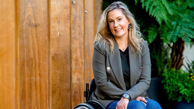 Despite being a Paralympian and TV presenter, Karni Liddell still has to deal with strangers thinking that she needs to be “cured” or “healed”. Picture: AAP/Richard Walker