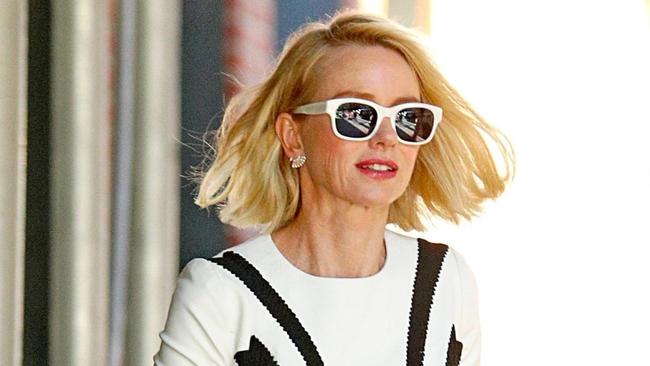 Glamour queen: Naomi Watts is the talk of New York. Picture: Backgrid