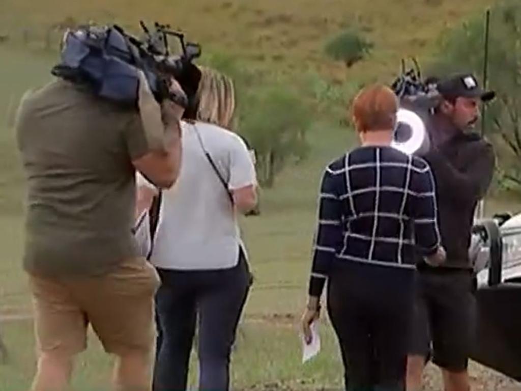 Hanson was sick of answering questions about the NRA. Picture: ABC