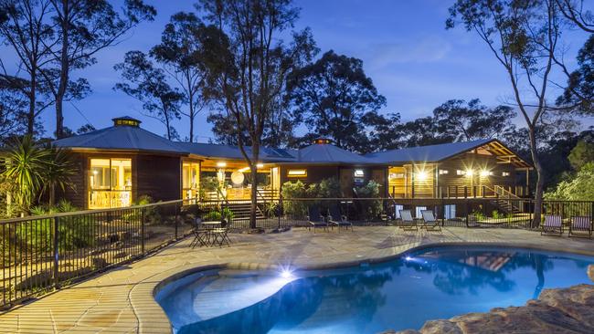 The aqua therapy pool at Billabong Retreat. Picture: Billabong Retreat