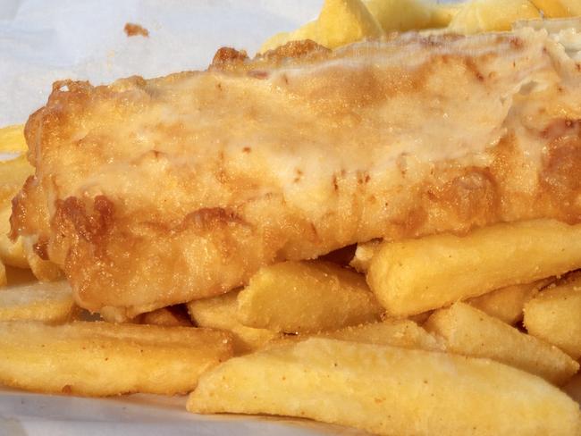 The cost of fish and chips is set to experience the highest price hike at the MCG. Picture: NewsWire / Emma Brasier