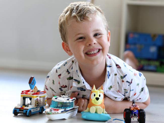 Walter Wailes, who turns five next week, recently celebrated his 4-year donor liver transplant anniversary. Picture: Mike Dugdale