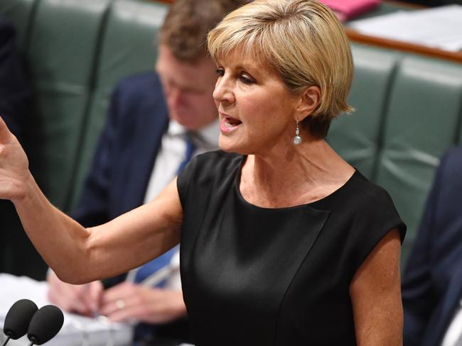 Bishop hopes a visa making it easier for Australians to live and work in the UK could be part of a post-Brexit agreement with the UK. Picture: AAP