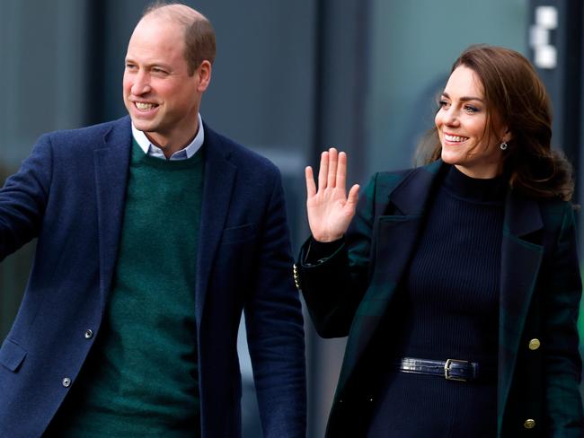 William and Catherine last visited in 2014. Picture: Max Mumby/Indigo/Getty Images