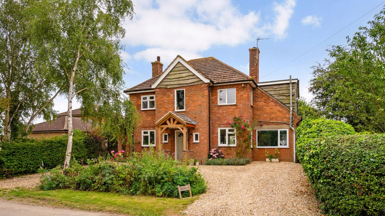 Named The Manse, this four-bedroom house in the town of Louth, in the UK’s Lincolnshire district, is for sale with the owners seeking offers in excess of $799,137 Aussie dollars. Picture: Savills.