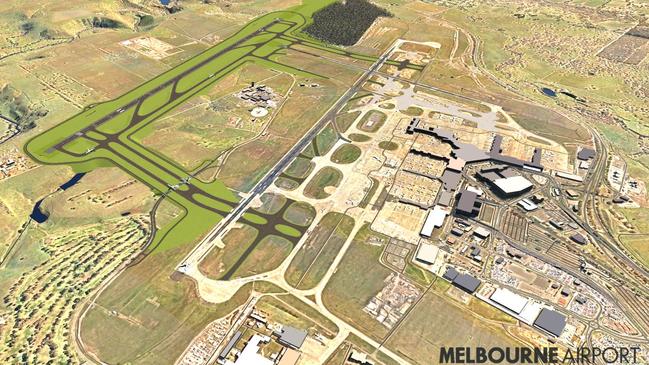 Melbourne Airport’s east to west runway will be used when conditions allow.