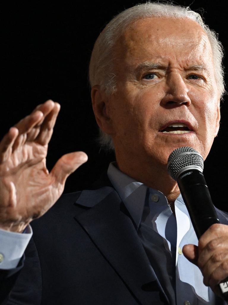 US President Joe Biden. Picture: Saul Loeb/AFP