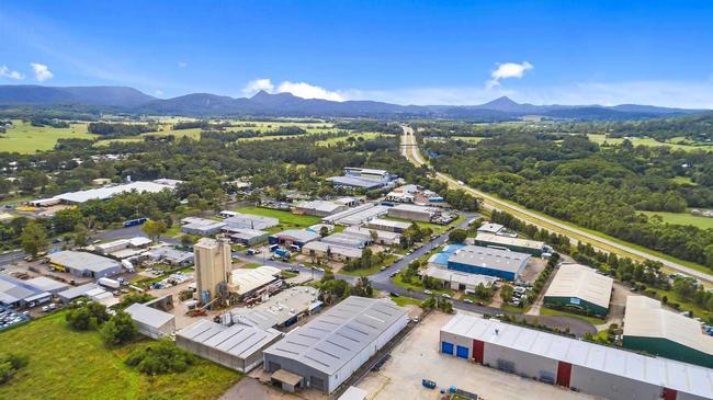 A Yandina industrial shed sells for $1.85 million post-auction. Picture: Ray White