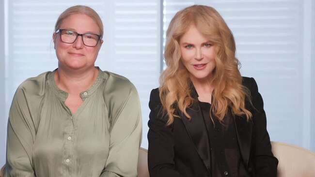 Producer Bruna Papandrea and actor Nicole Kidman.