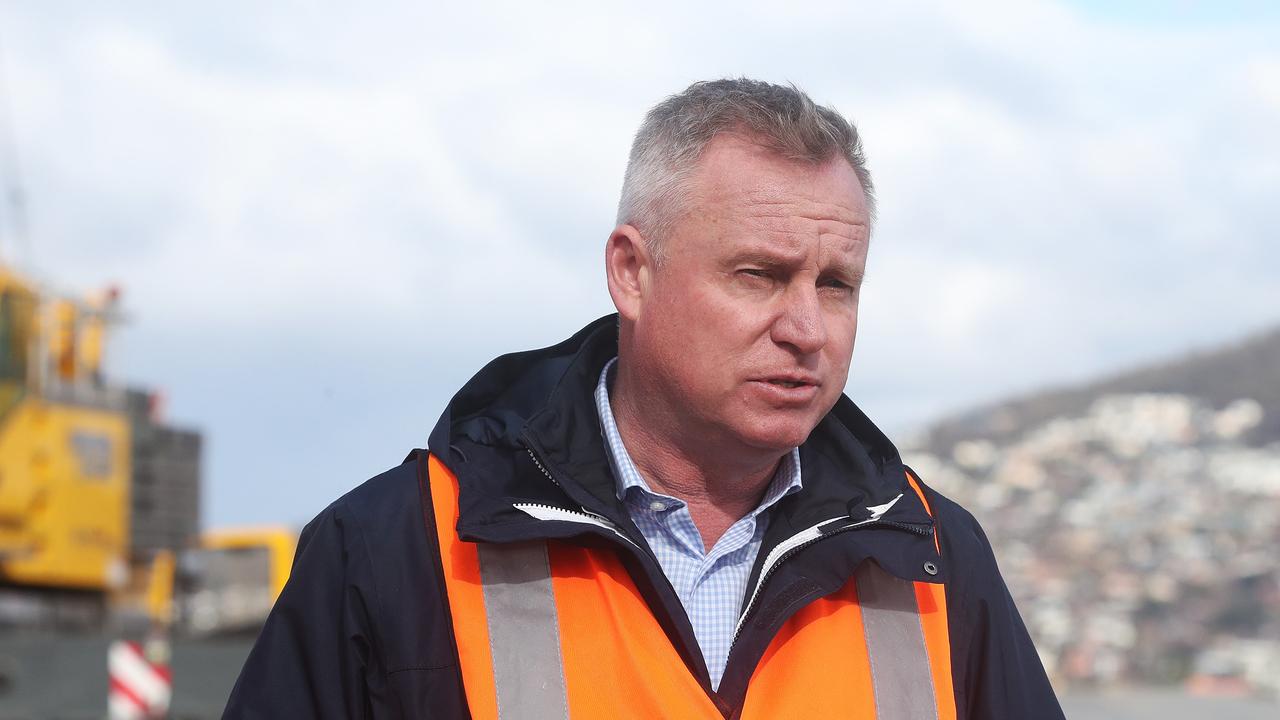 Premier Jeremy Rockliff will tour Skretting Australia's aquaculture industry feed supply warehouse and vessel on the first anniversary of its export operations to New Zealand. Picture: Nikki Davis-Jones