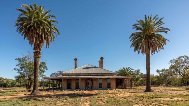 The old Toorale homestead in Toorale National Park, southwest of Bourke. Picture: J Spencer