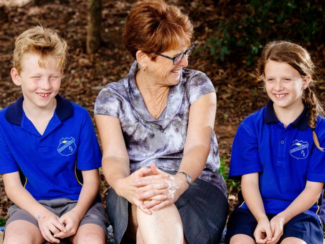 The tests serve as a marker of a school’s performance. Western Sydney’s Seven Hills North Public School received high gains last year. Picture: Jonathan Ng