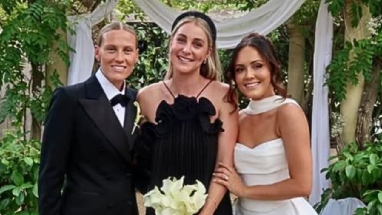 Sam Kerr toasted the happy couple. Photo: Instagram, Sam Kerr.