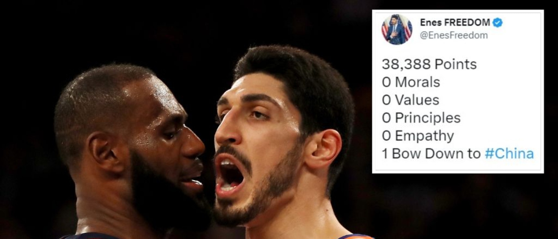 LeBron James: Enes Kanter Freedom rips NBA star after becoming all-time  leading scorer