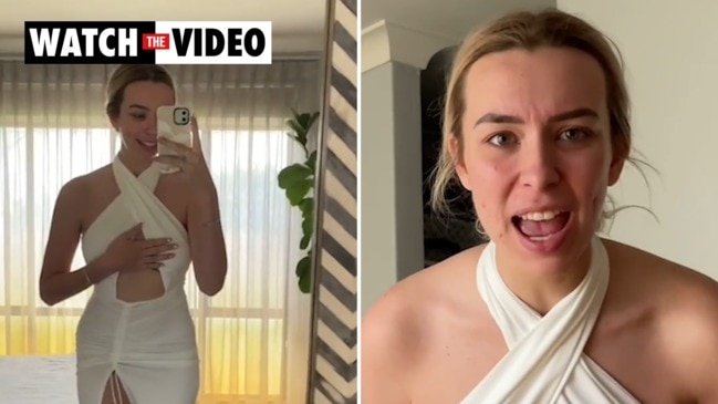 Woman's $20 see-through dress fail